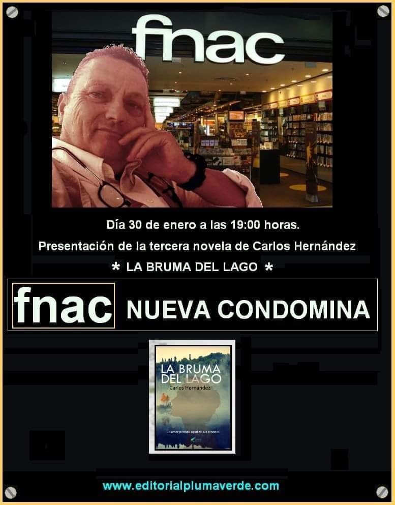 Presentando a un autor: Carlos Hernández y La bruma del lago