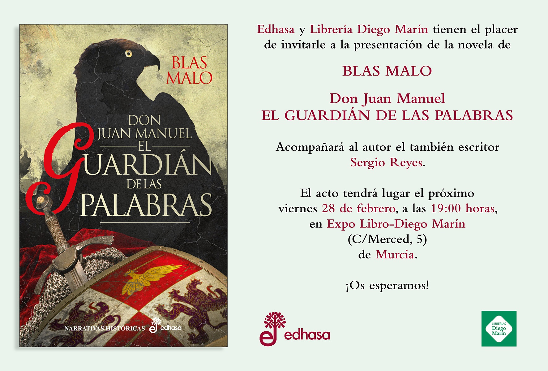 Presentando a un autor: Blas Malo y Don Juan Manuel - El guardián de las palabras