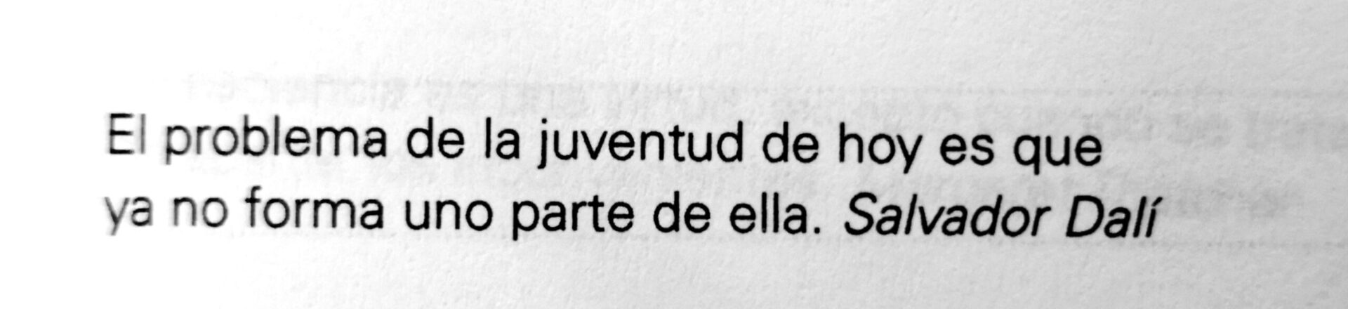 La frase del día LVII