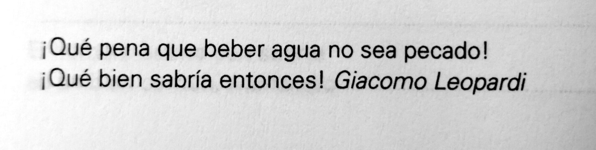 La frase del día LVIII
