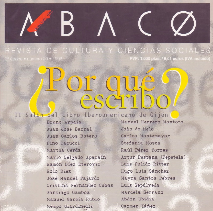 ¿Por qué escribo?