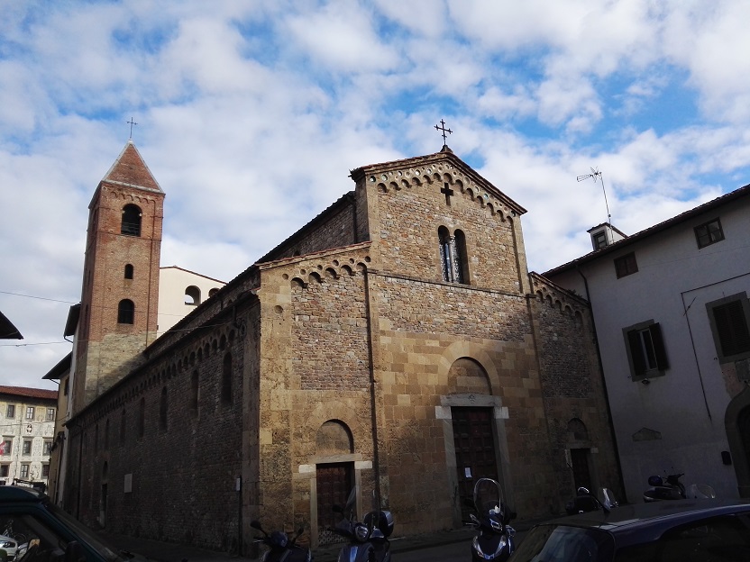 Iglesia de San Sisto en Cortevecchia, Pisa. Foto tomada por Sergio Reyes para el artículo Pisa y al-Andalus
