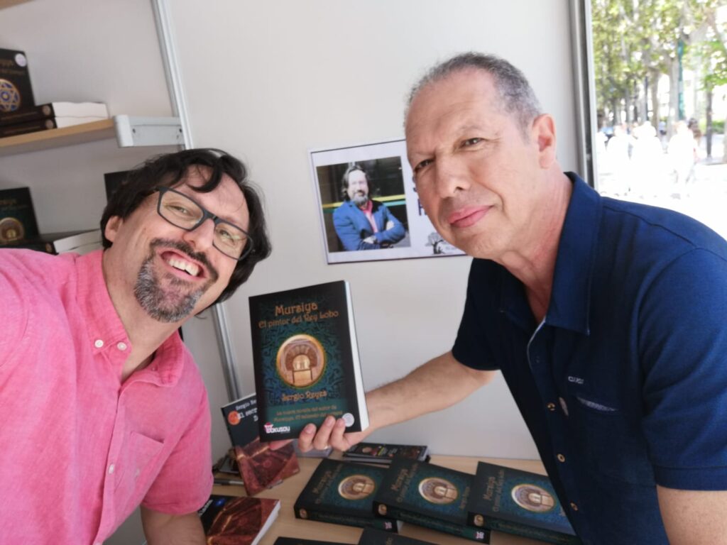 Sergio Reyes y su último libro con Rafa Hortal