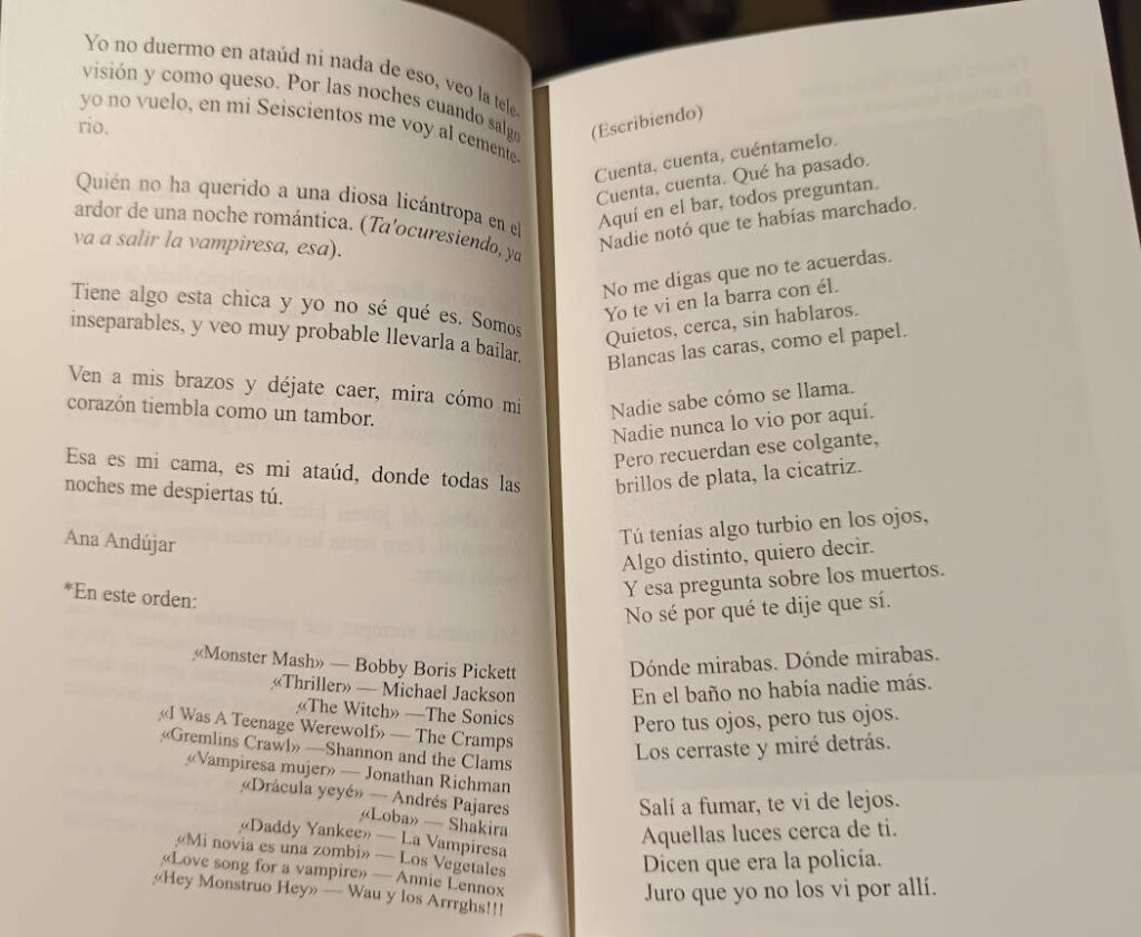 Cositas chulas de la antologia